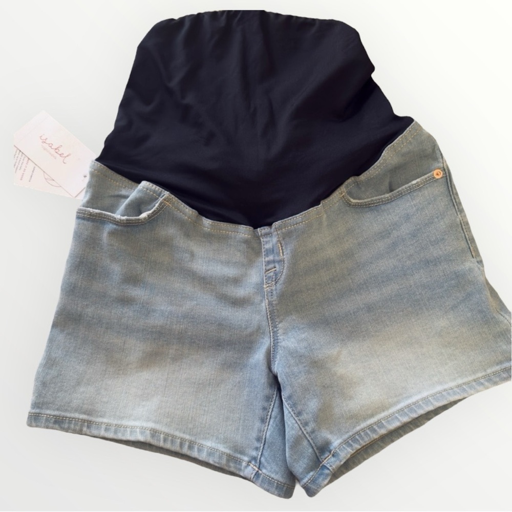 ISABEL by Ingrid & Isabel MATERNITY MIDI Short Maternity Shorts Size 4